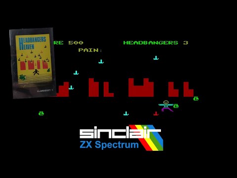 ZX Spectrum Games - Headbangers Heaven - YouTube