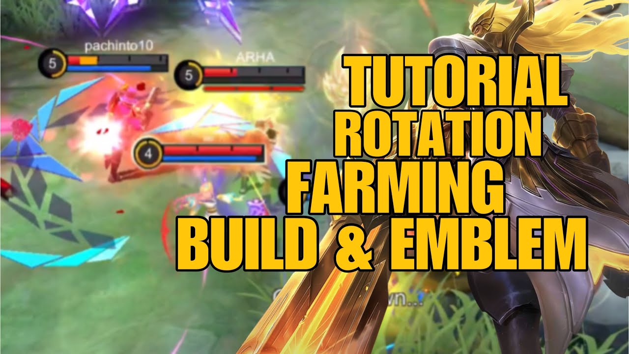 ROGER TUTORIAL IS HERE FASTER FARMING AND ROTATION LEVEL AHEAD OF YOUR OPPONENTS | MOBILE LEGENDS