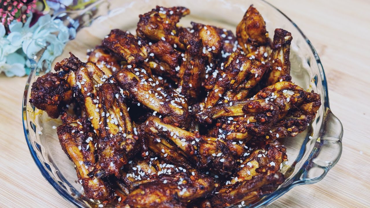 Chicken Wings In Airfryer Chicken Wings Recipe Airfried Chicken