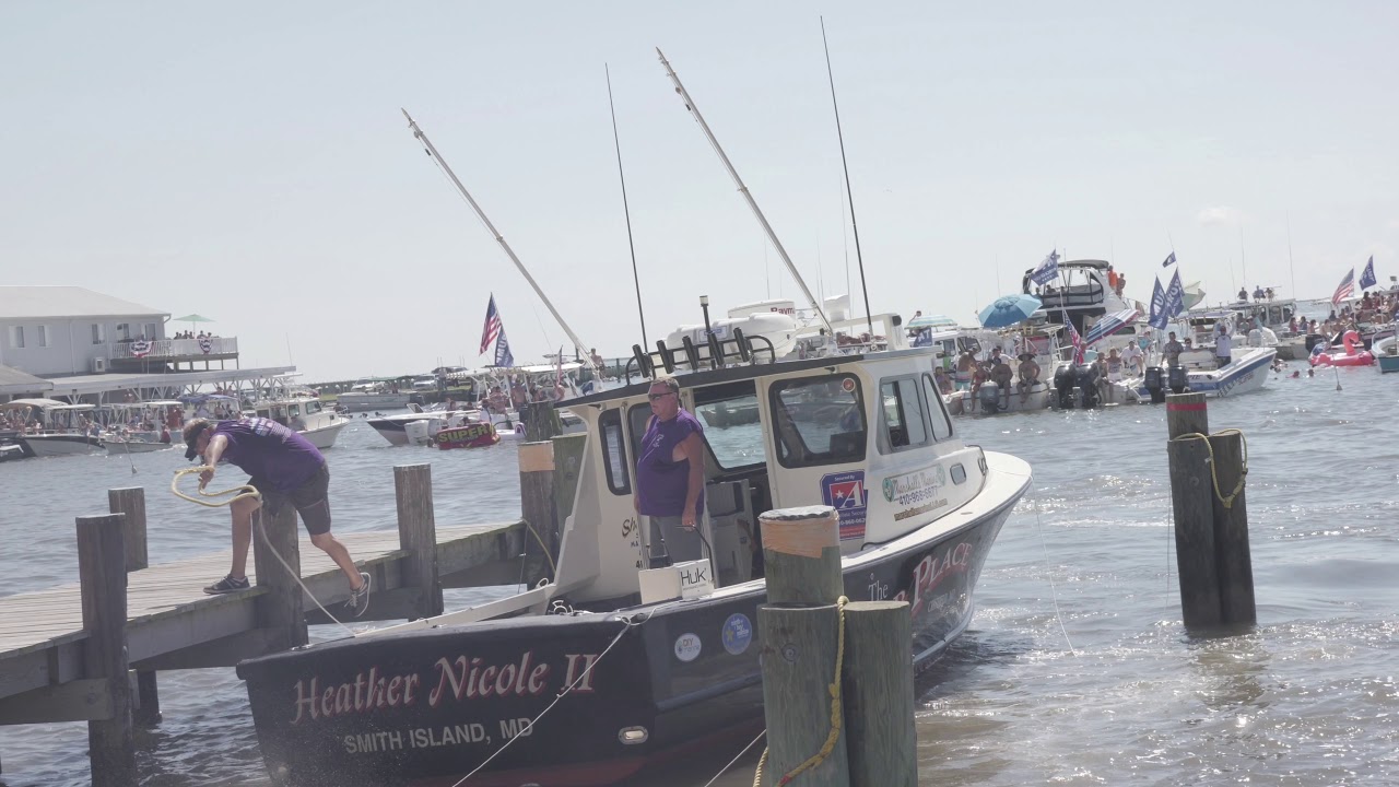 Crisfield Boat Docking Promo 2018 Crab Derby YouTube