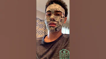 Paper Mache Greek Mask 