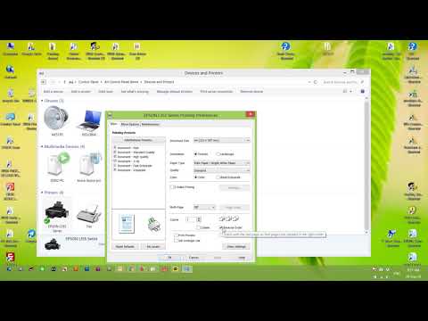 How To Print Document From The Last Page to First Page | Reverse Order Page