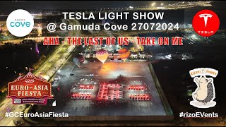 Tesla Light Show Gamuda Cove 27072024 The Last Of Us - Take On Me