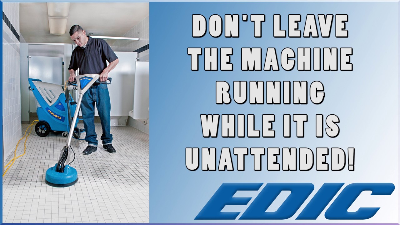 EDIC Endeavor™ Tile & Grout Cleaning Extractor (Heat Optional) —
