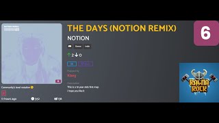 The Days Notion Remix - Chrystal, Notion Lvl 6 Custom Ragnarock Vot