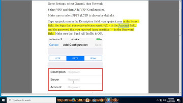 Set up VPNJack PPTP VPN on iPhone/iPad/iPod Touch (prior to iOS 10)