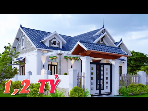 Video Mẫu Nhà Vườn Mái Thái Tân Cổ Điển 1,2 TỶ Cực Sang... - youtube