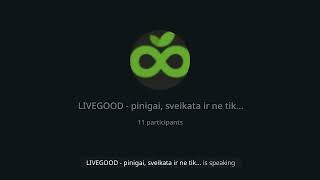 LIVE GOOD maisto papildai  geros sveikatos formulė 1