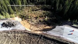 Large chunk of Wyoming s Teton Pass road collapses unclear how quickly it can be rebuilt