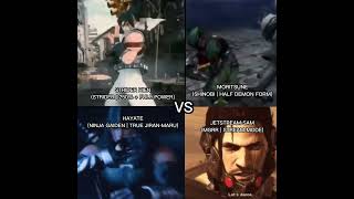 Hayate Vs Strider Hien Vs Moritsune Oboro Vs Jetstream Sam