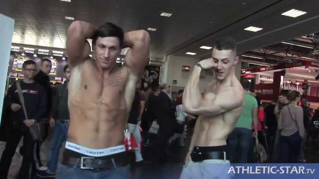 Phil Hollister shot new fitnessmodels at Fibo 2013