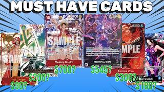 THESE ONE PIECE CARDS ARE MUST-HAVES - YouTube