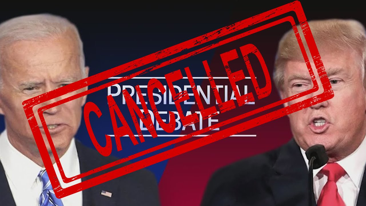 2nd Presidential Debate Cancelled. Trump forfeits.
