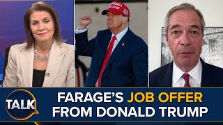 'Leave WHO Over Pandemic Treaty' | Nigel Farage's Job Offer To Help Trump's Campaign