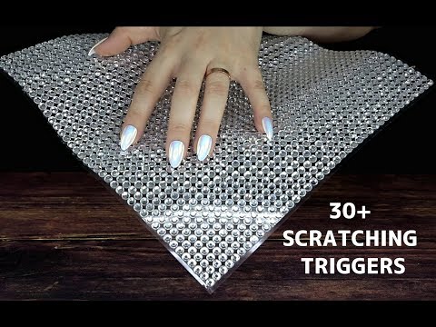 🎧ASMR 31 SCRATCHING TRIGGERS for YOUR TINGLES/NO TALKING