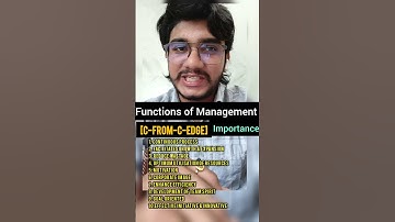 Function of management.. Common points explanation #class12 #hscboardexam
