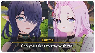 Lauma Helps Aino's Pet Deer (Cutscene) Anecdote | Genshin Impact 6.0 Luna I