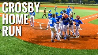 Crosby's Home Run! - 9u Fall Game 6 vs Tri Hamlet Colonials