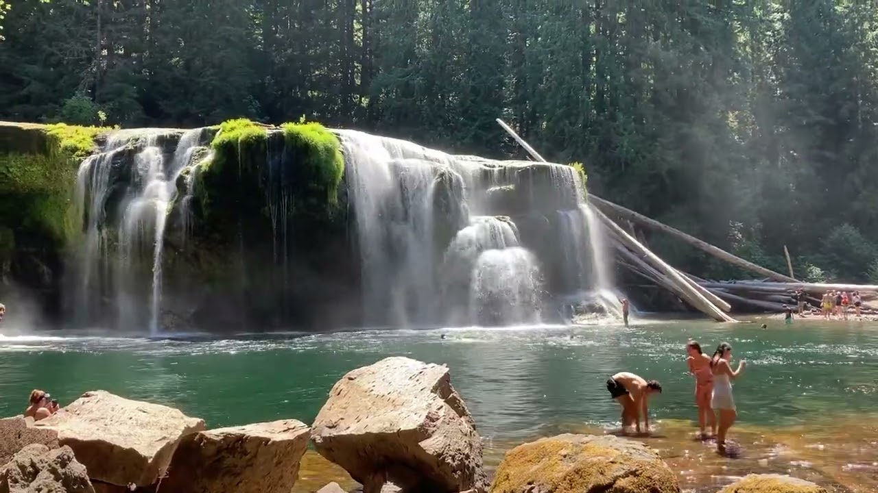 Lower Lewis Falls, Washington