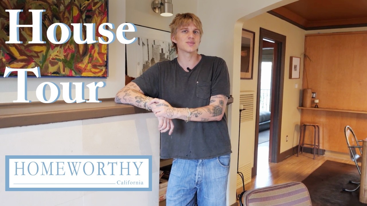 LOS ANGELES HOME TOUR | An Eclectic Mid-Century Inspired Apartment