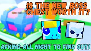 I Broke The Tier 8 Spring Boss Chest For A Night And Got...... (Pet Simulator 99)