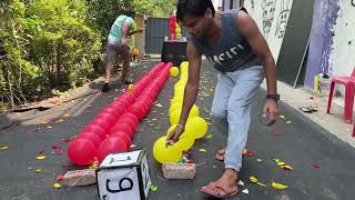 Ap brother vs vk brother run balloons pop family game challenge wow win chips game challenge wow  screenshot 2