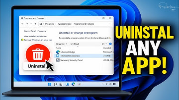 Windows 11: Uninstall Any Program Easily! 🔥 (100% Working)