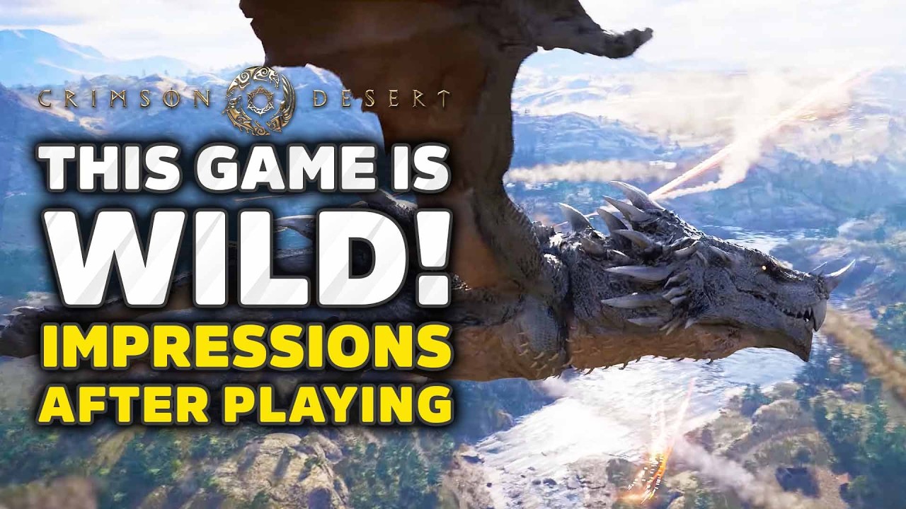 I Played Crimson Desert & It Is Wild! Boss Weapons, Dragon Riding & Combat Impressions