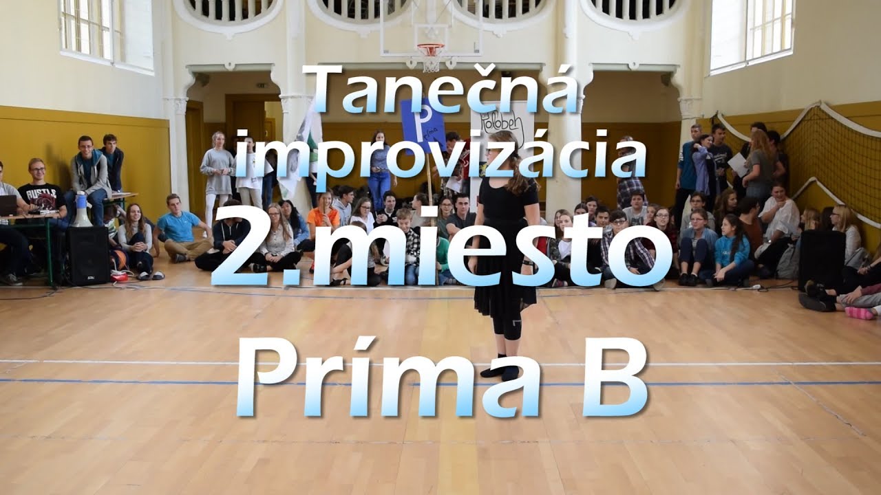 video editing software free Tanečná improvizácia | 2.miesto Príma B