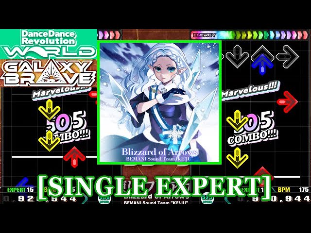 DDR WORLD】 Blizzard of Arrows / BEMANI Sound Team 