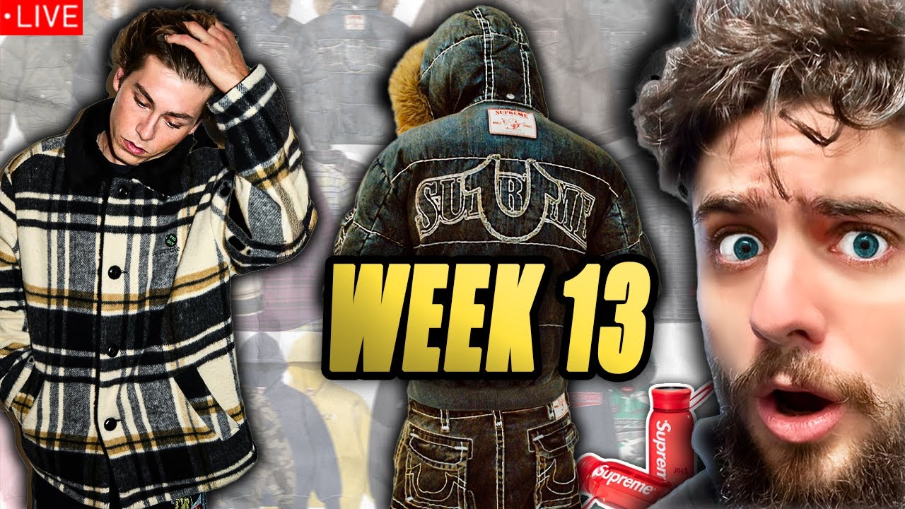 🔴 LIVE - Supreme Week 13 - TRUE RELIGION ひ 