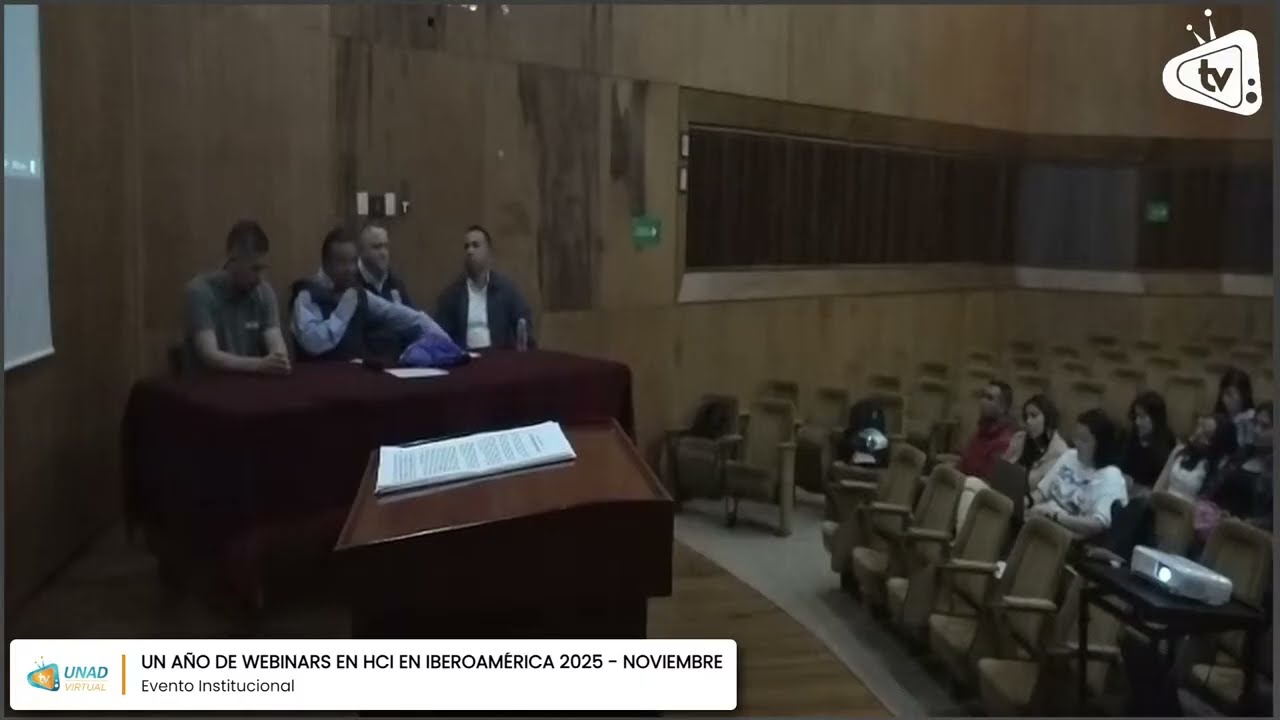 Un año de webinars en HCI en Iberoamérica 2025 - Noviembre