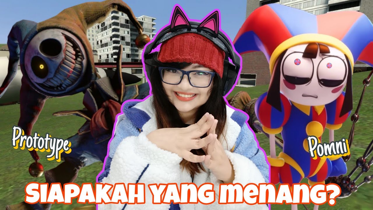Aku bikin Prototype melawan Pomni dan kawan-kawan! Siapakah yang menang? | Garry's Mod