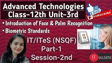 Face recognition and Palm recognition|| Biometric standards|| Unit-3rd S-2|| Part-1|| IT/ITeS NSQF