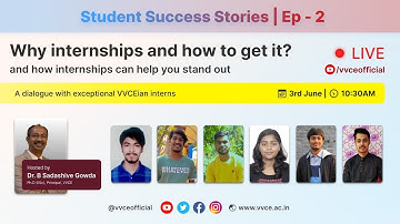 Why internships and how to get it? : Student Success Stories | Ep - 2