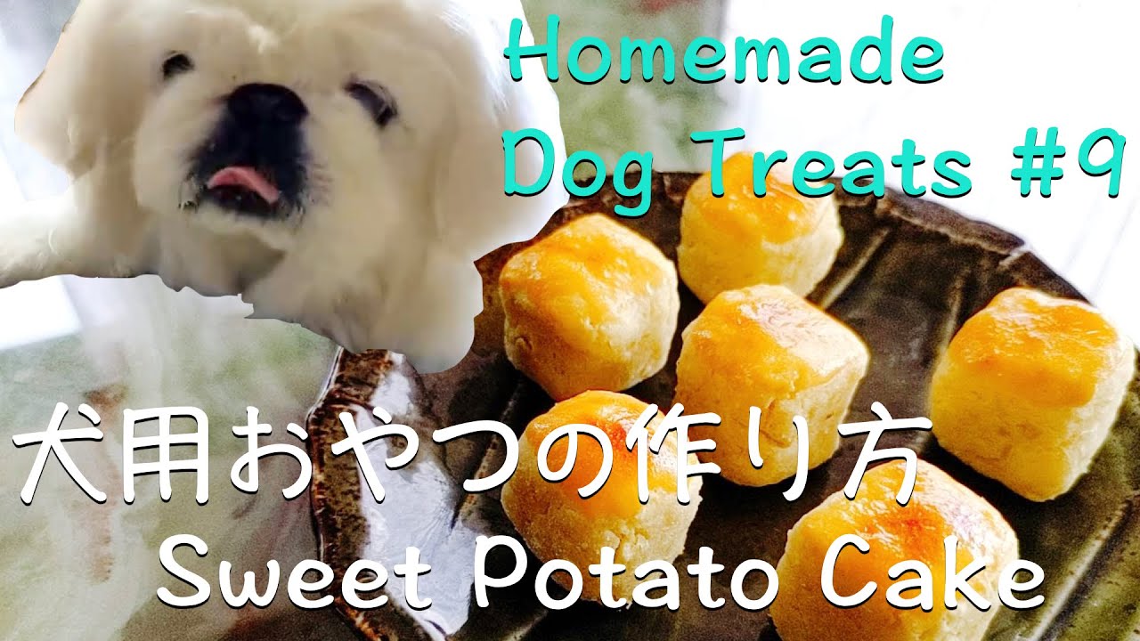 犬用おやつの作り方 9 材料3つだけ トースターでこんがりスイートポテト Youtube