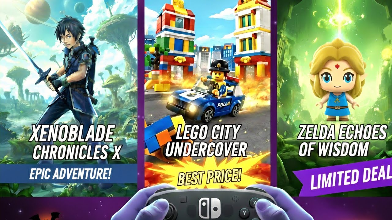 Super Sconti di Halloween sul Nintendo Eshop e su Amazon per Nintendo Switch 2!