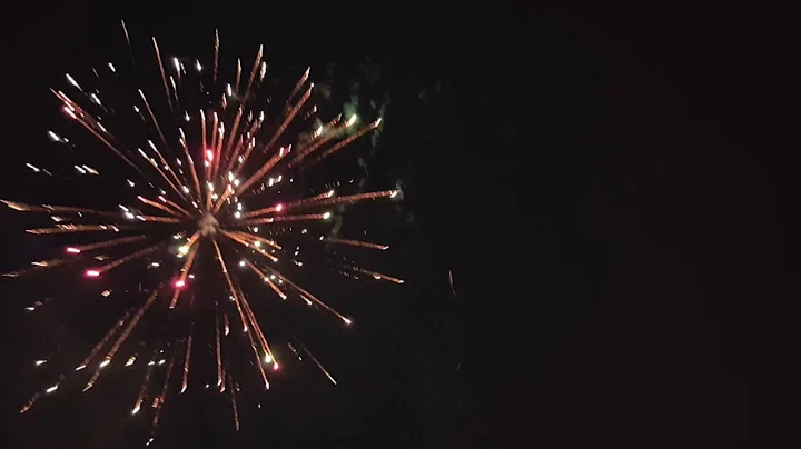 4th of July Back Yard Fireworks Battle