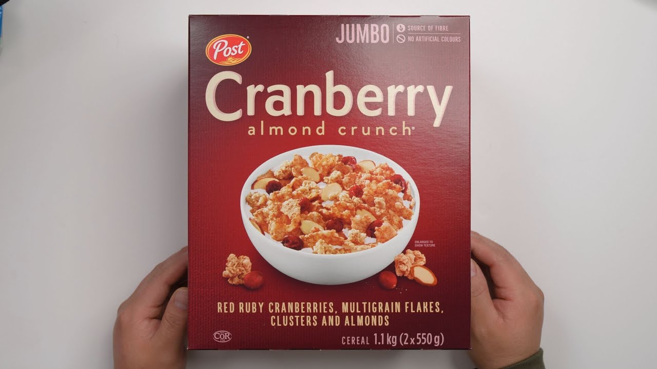 Taste test: Cranberry Almond Crunch Cereal