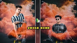 Snapseed Smoke Bomb Photo Editing | Snapseed Photo Editing Trick | Snapseed Background Chenge