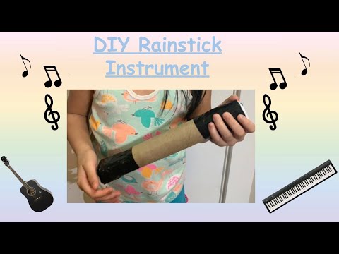 DIY Rainstick |  DiY Music Instrument | How to make Rainstick so quick