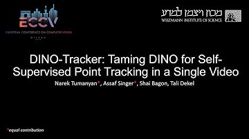 DINO-Tracker: Taming DINO for Self-Supervised Point Tracking in a Single Video (ECCV 2024)