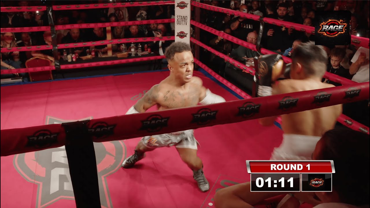 Likkleman Vs Choon Tan Full Fight (HD) Best Highlights (Boxing Fight) 2022 The Rage Combat Event