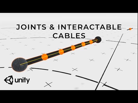 Unity Tutorial Working with Joints & Springs to Create Physical Cables