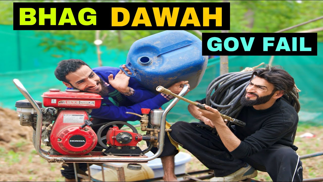 Bhag Dawah Gov Fail Kashmiri Funny Drama