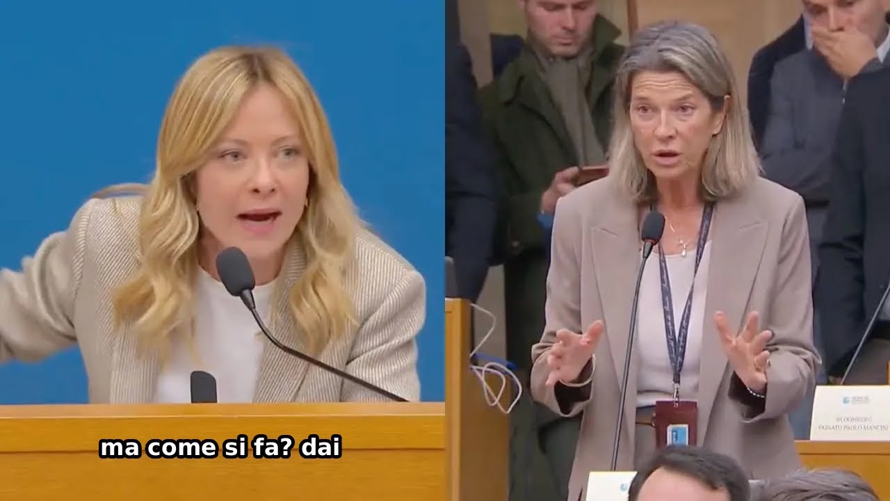 ACERBO BOTTA E RIPOSTA TRA GIORGIA MELONI E LA GIORNALISTA CLAUDIA FUSANI SULL'ECONOMIA