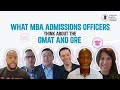 What do mba admissions officers think about the gmat and test scores in 2023