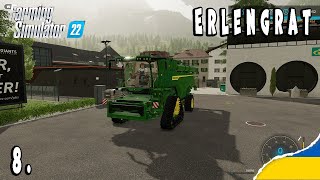 Farming Simulator 22 | Erlengrat |Релакс на ніч(Продовження) | 8 ч.2 #ukraine