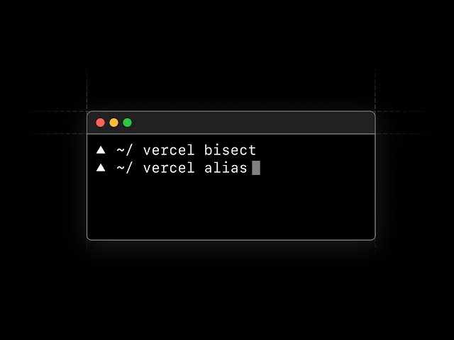 Detect regressions and instantly rollback with the Vercel CLI