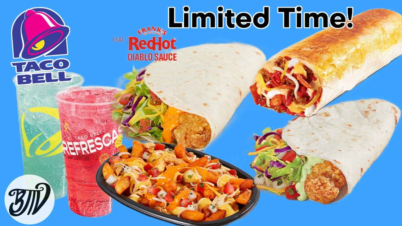 Новинка в Taco Bell! Соус Frank’s Redhot® Diablo + картофель фри Nacho Fries ВЕРНУЛИСЬ!